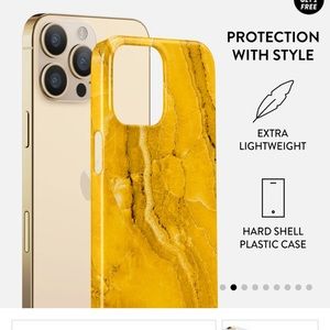 Burga iPhone 13 pro max case in mango smoothie